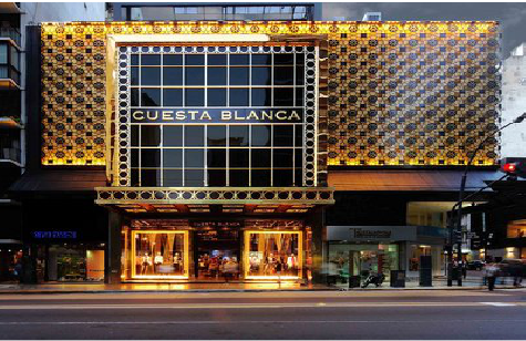 全州县门头设计与商业空间的纽带。