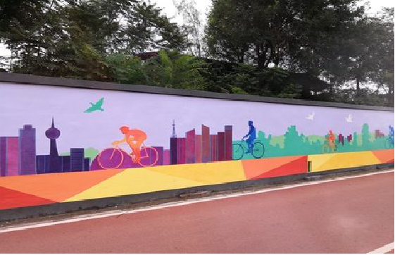 全州县墙体彩绘-围墙