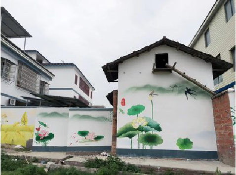 全州县室外墙绘-从选材到保养。