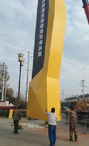 全州县标识标牌的安装方法。