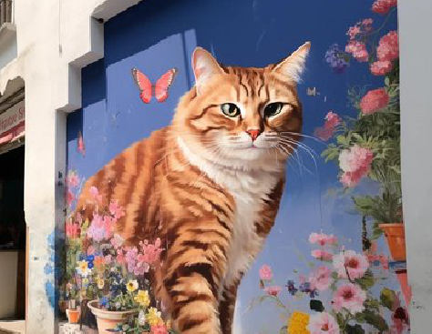 全州县自己绘制有个性的手绘墙