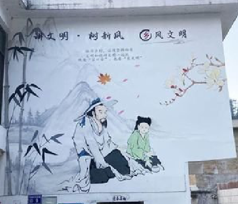 全州县分享几个墙绘保养知识。